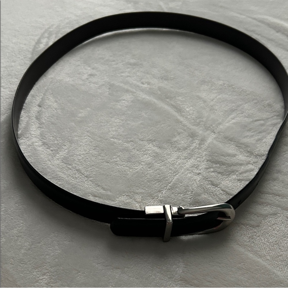 Women’s Black Leather Belt